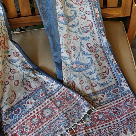 The “Willow” Jean | 7FAMK | Recycled Tapestry | Boho - Picture 6 of 13